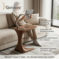 Qelviora™ Smart C-Table – The Ultimate Hands-Free Comfort Solution